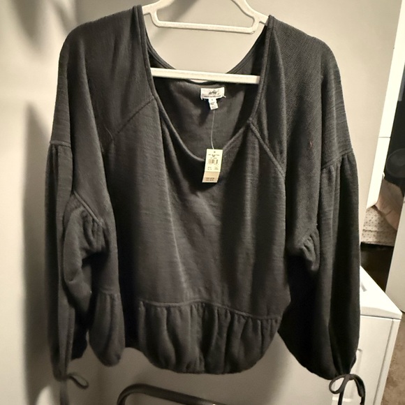 aerie Tops - Aerie Endless Summer Cropped Sweatshirt